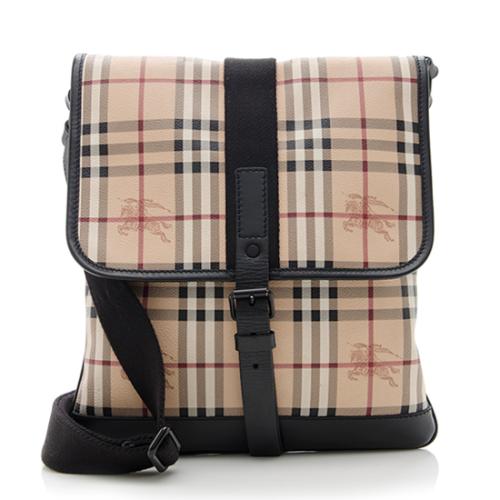 Burberry Haymarket Check Messenger