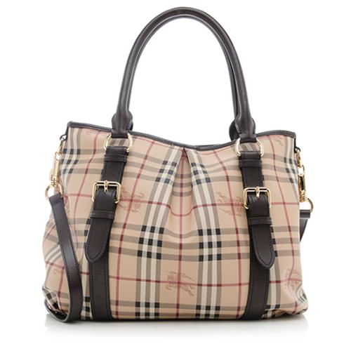 Burberry Haymarket Check Northfield Large Tote