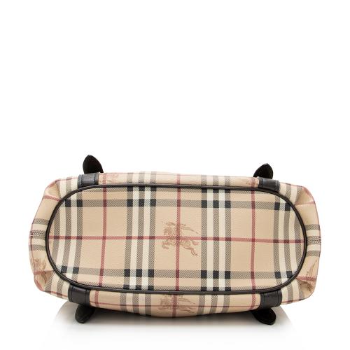 Burberry Haymarket Check Northfield Satchel