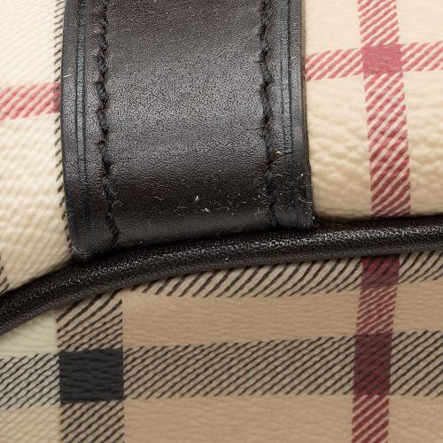 Burberry Haymarket Check Northfield Satchel