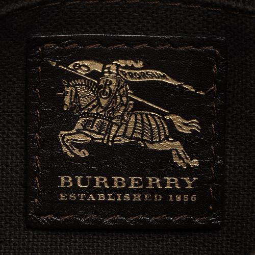 Burberry Haymarket Check Small Flap Shoulder Bag