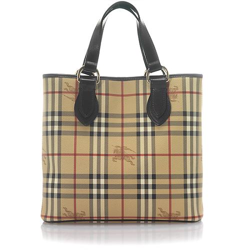 Burberry Haymarket Tote