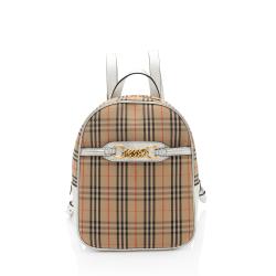 Burberry Horseferry Check Link 1983 Knight Backpack