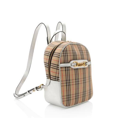 Burberry Horseferry Check Link 1983 Knight Backpack