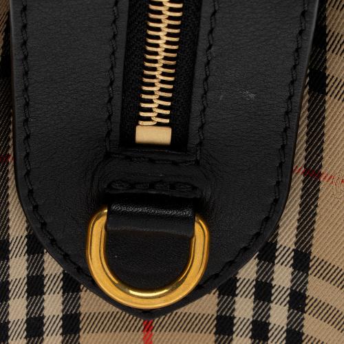 Burberry Vintage Check 1983 Link Zip Tote