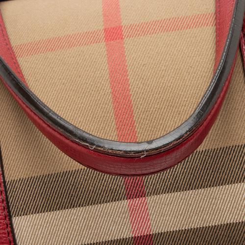 Burberry House Check Alchester Medium Satchel