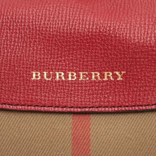 Burberry House Check Alchester Medium Satchel