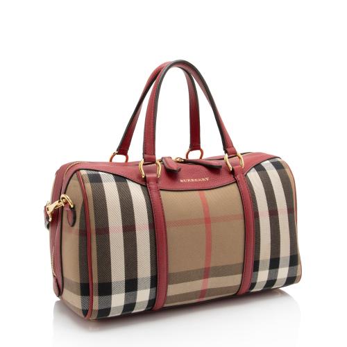 Burberry House Check Alchester Medium Satchel