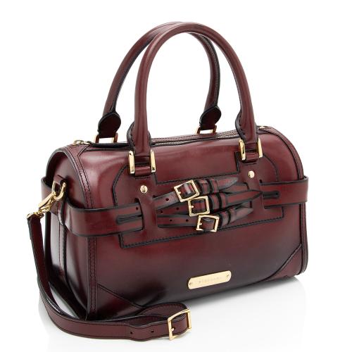 Burberry Leather Bridle Alchester Medium Bowling Bag