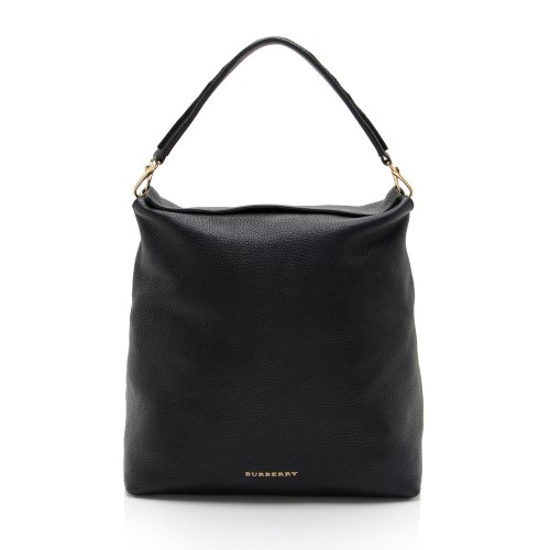 Burberry Calfskin Cale Medium Hobo