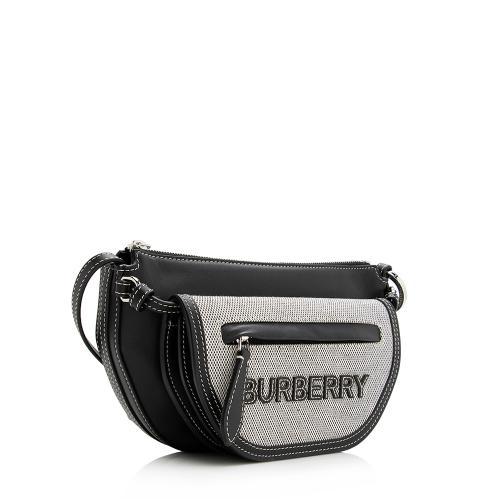 Burberry Leather Double Olympia Mini Bag