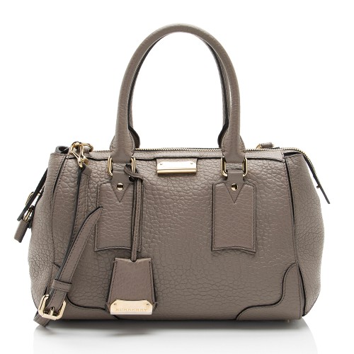 Burberry Leather Gladstone Small Satchel