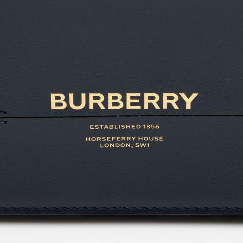 Burberry Leather Grace Medium Flap Bag