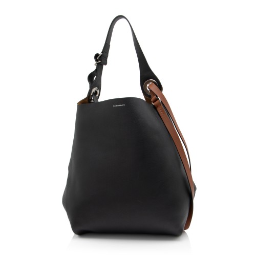 Burberry Leather Grommet Hobo