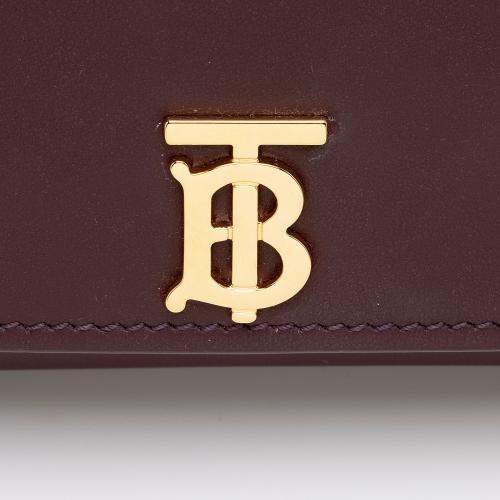 Burberry Leather Hannah Wallet on Strap