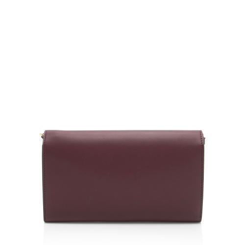 Burberry Leather Hazelmere Wallet on Strap