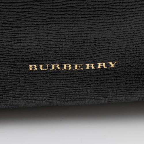 Burberry Leather House Check Canterbury Small Tote