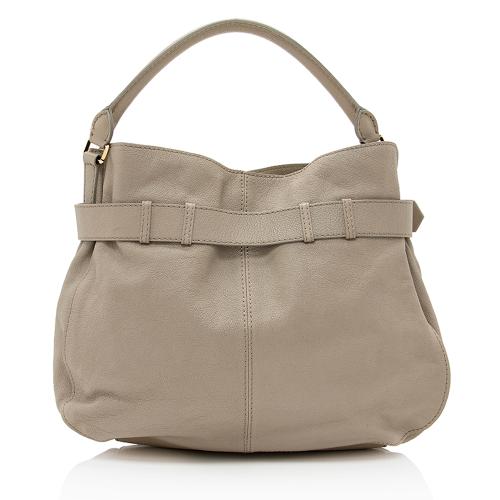 Burberry Leather Lambeth Hobo - FINAL SALE