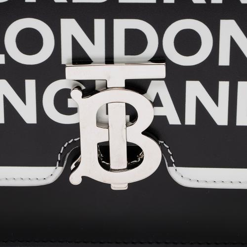 Burberry Leather Logo TB Shoulder Bag