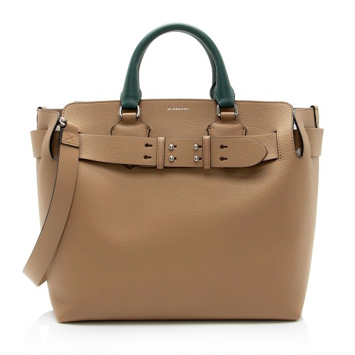 Burberry Leather Marais Belted Medium Tote