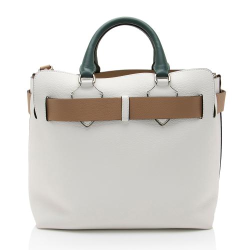 Burberry Leather Marais Belted Medium Tote