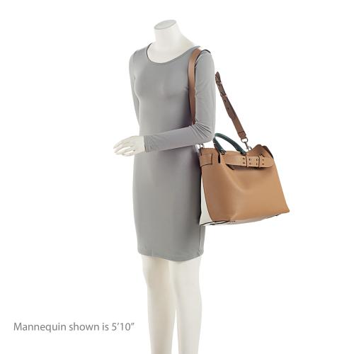 Burberry Leather Marais Belted Medium Tote