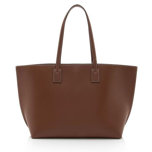 Burberry Leather TB Medium Tote