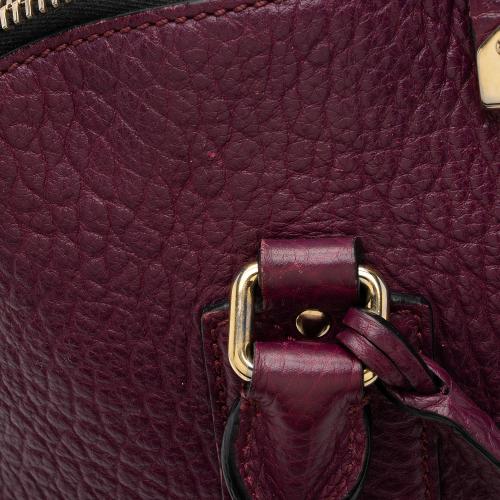 Burberry Leather Orchard Small Satchel