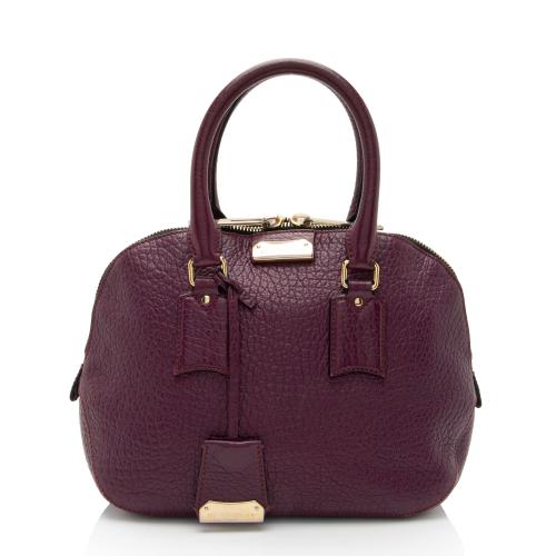 Burberry Leather Orchard Small Satchel