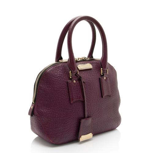 Burberry Leather Orchard Small Satchel