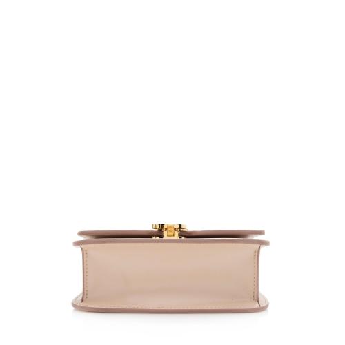 Burberry Leather TB Flap Mini Shoulder Bag