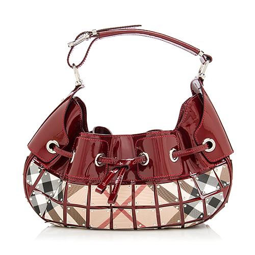 Burberry Nova Check Armor Warrior Hobo