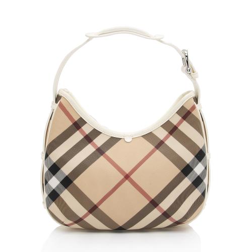 Burberry Nova Check Barton Hobo