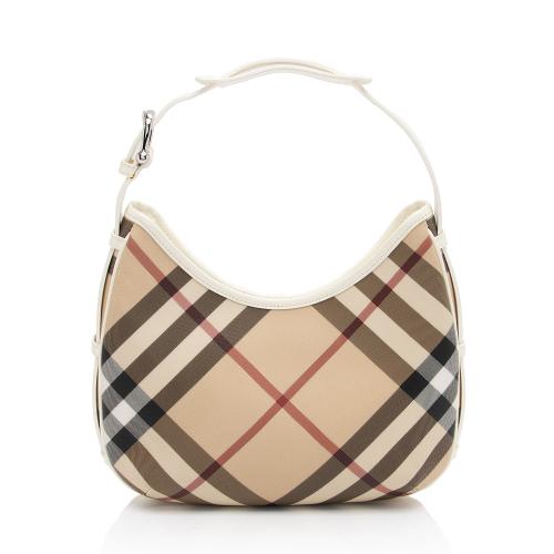 Burberry Nova Check Barton Hobo