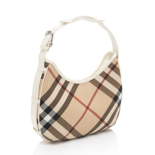 Burberry Nova Check Barton Hobo