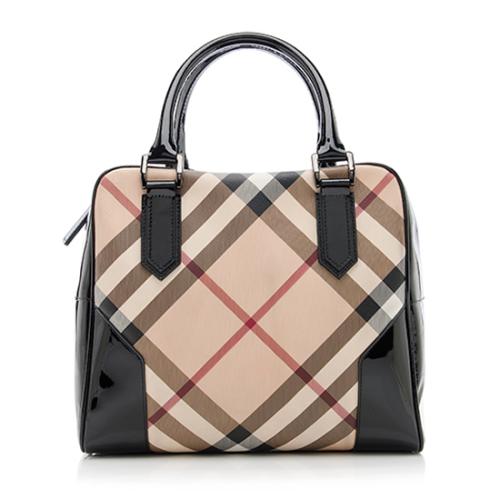 Burberry Nova Check Bowler Bag