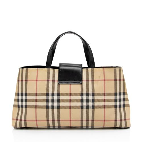 Burberry Nova Check E/W Top Handle