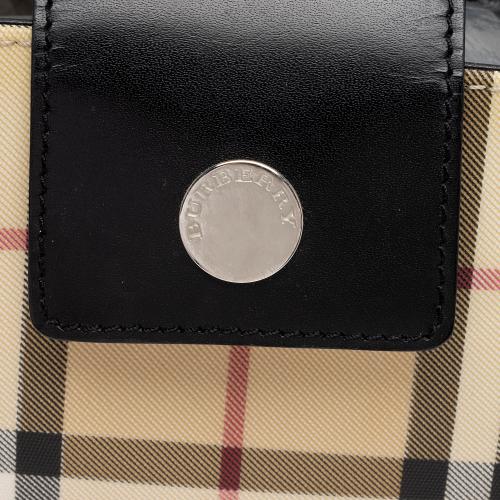 Burberry Nova Check E/W Top Handle