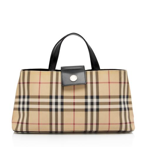 Burberry Nova Check E/W Top Handle