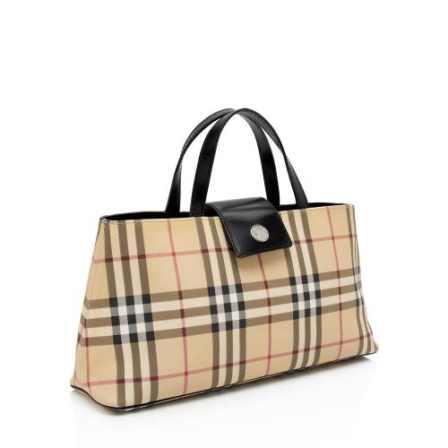 Burberry Nova Check E/W Top Handle