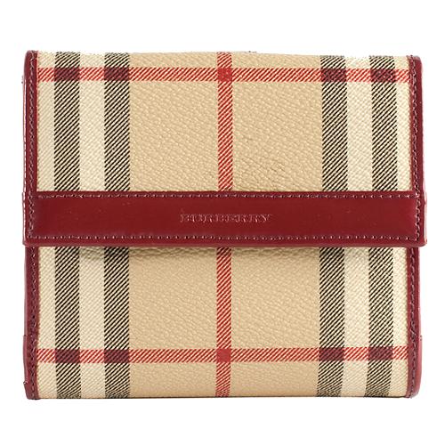 Burberry Nova Check French Wallet