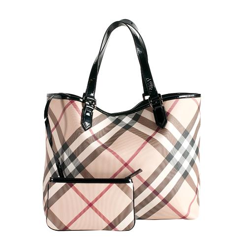 Burberry Nova Check Large Tote