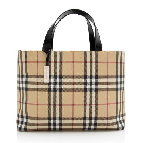 Burberry Nova Check Medium Tote