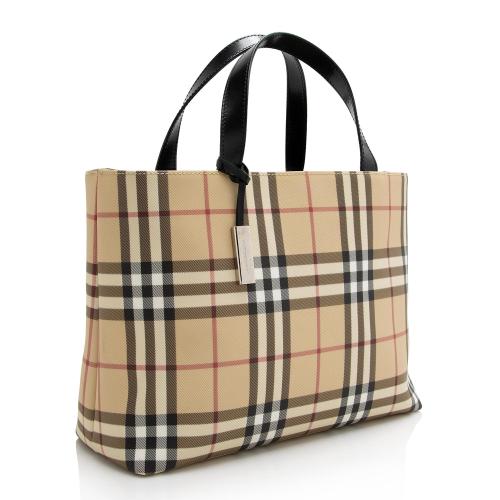 Burberry Nova Check Medium Tote