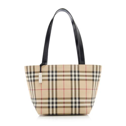 Burberry Nova Check Medium Tote