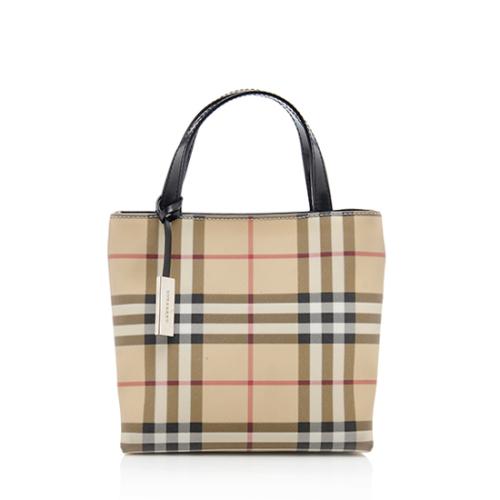 Burberry Nova Check Mini Tote