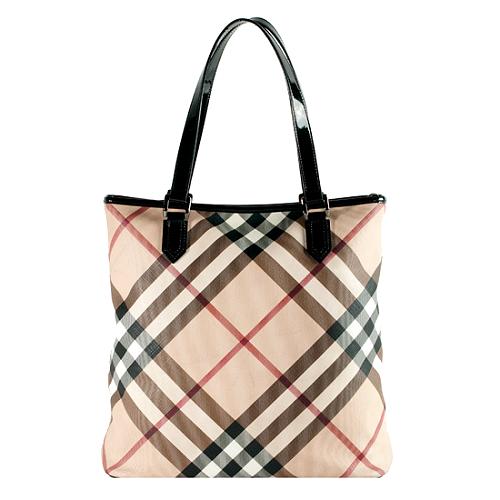 Burberry Nova Check Regent Portrait Tote