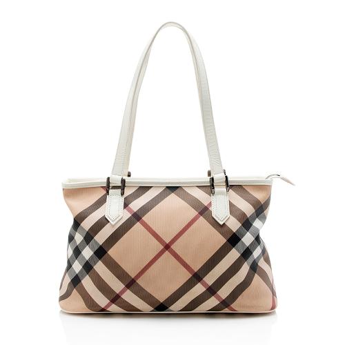 Burberry Super Nova Check Regent Tote