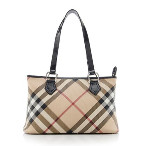 Burberry Nova Check Regent Tote