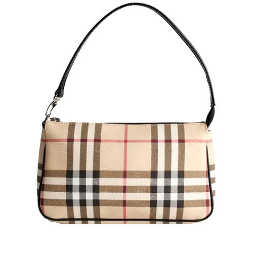 Burberry Nova Check Small Shoulder Handbag